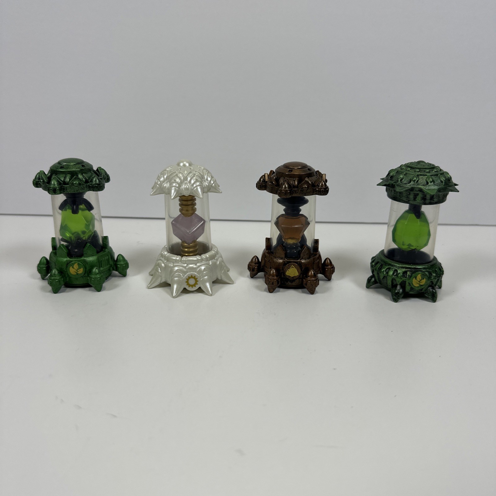 Skylanders Imaginators Creation Crystal Lot Water Earth Light Life 4pc