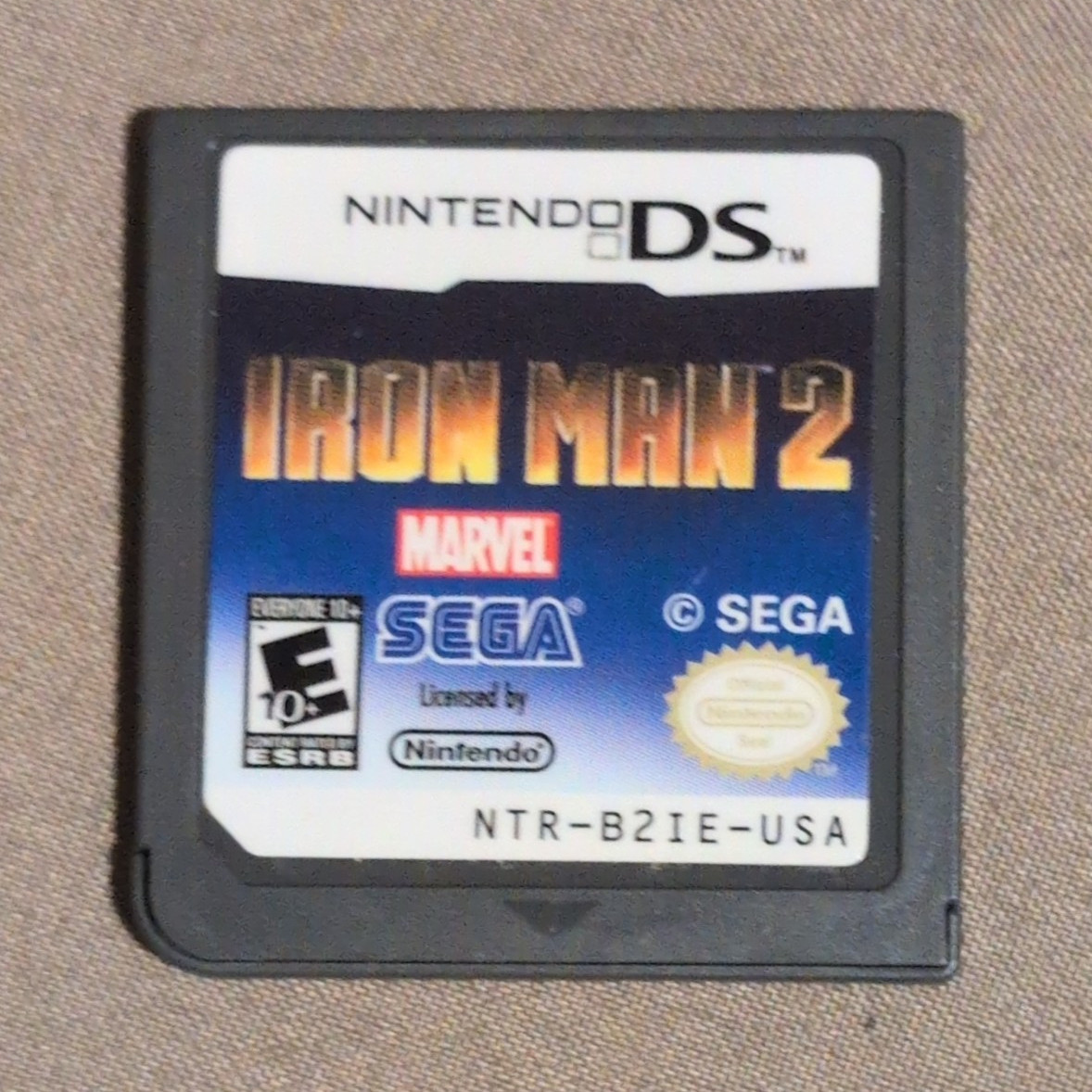 SEGA Iron Man 2 Nintendo DS Iron Man Series E10+ Everyone 10+ NTSC-U/C