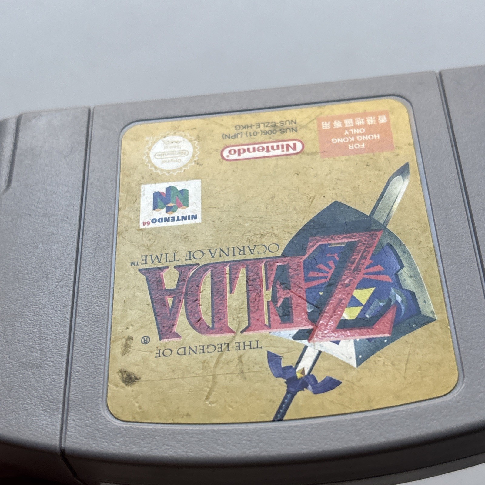 Hong Kong Version Legend Of Zelda Ocarina Of Time Authentic Nintendo 64 N64 Rare