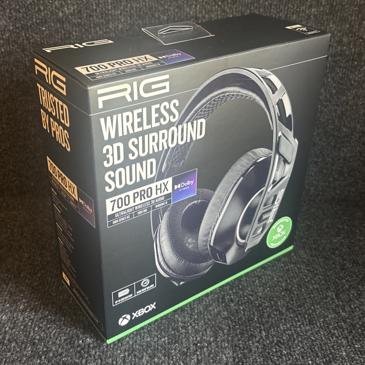 Rig 700 Pro HX Wireless 3D Dolby Surround Sound Headphones New & Sealed