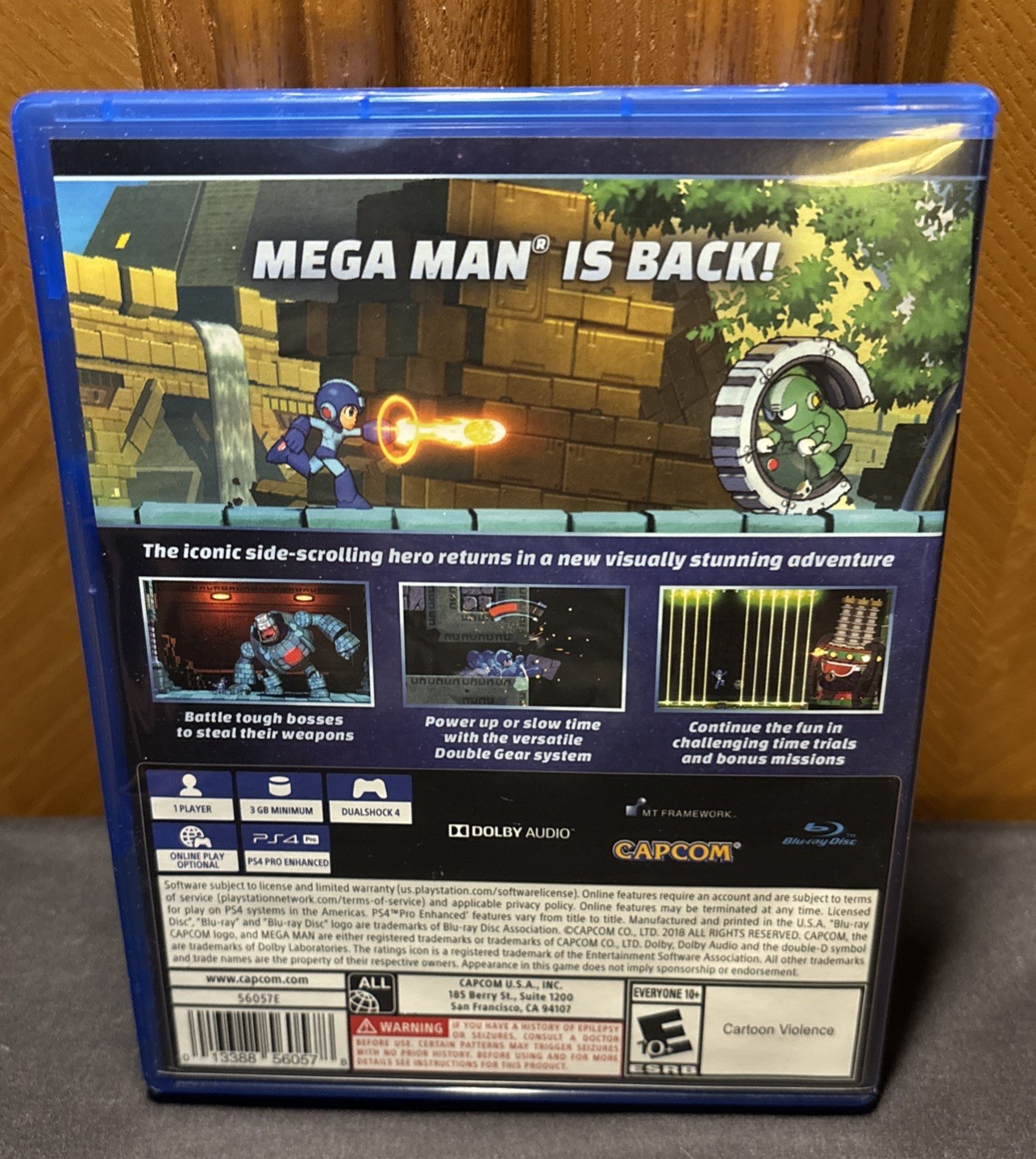 Sony Playstation 4 – Megaman 11 – Capcom – 2018