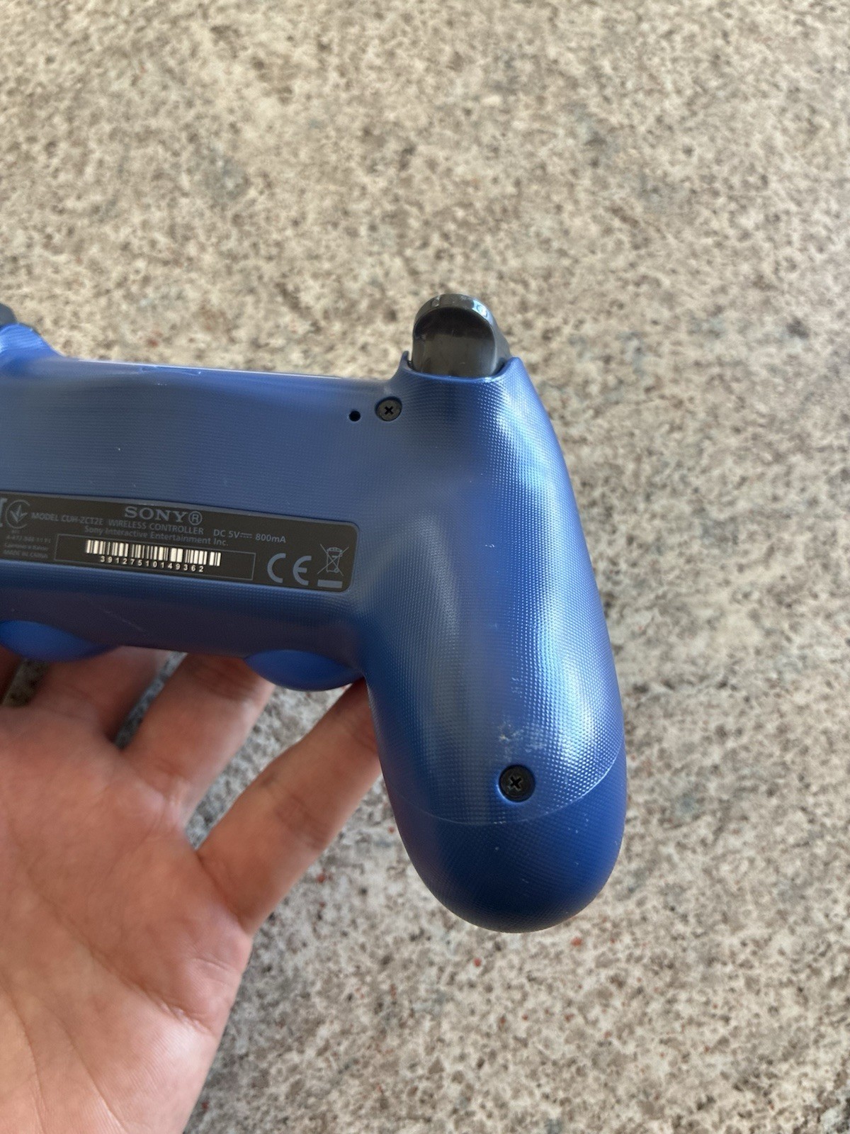 Sony Dualshock 4 OEM Wireless Controller CUHZCT2U – Blue (PS4) Parts Only Read
