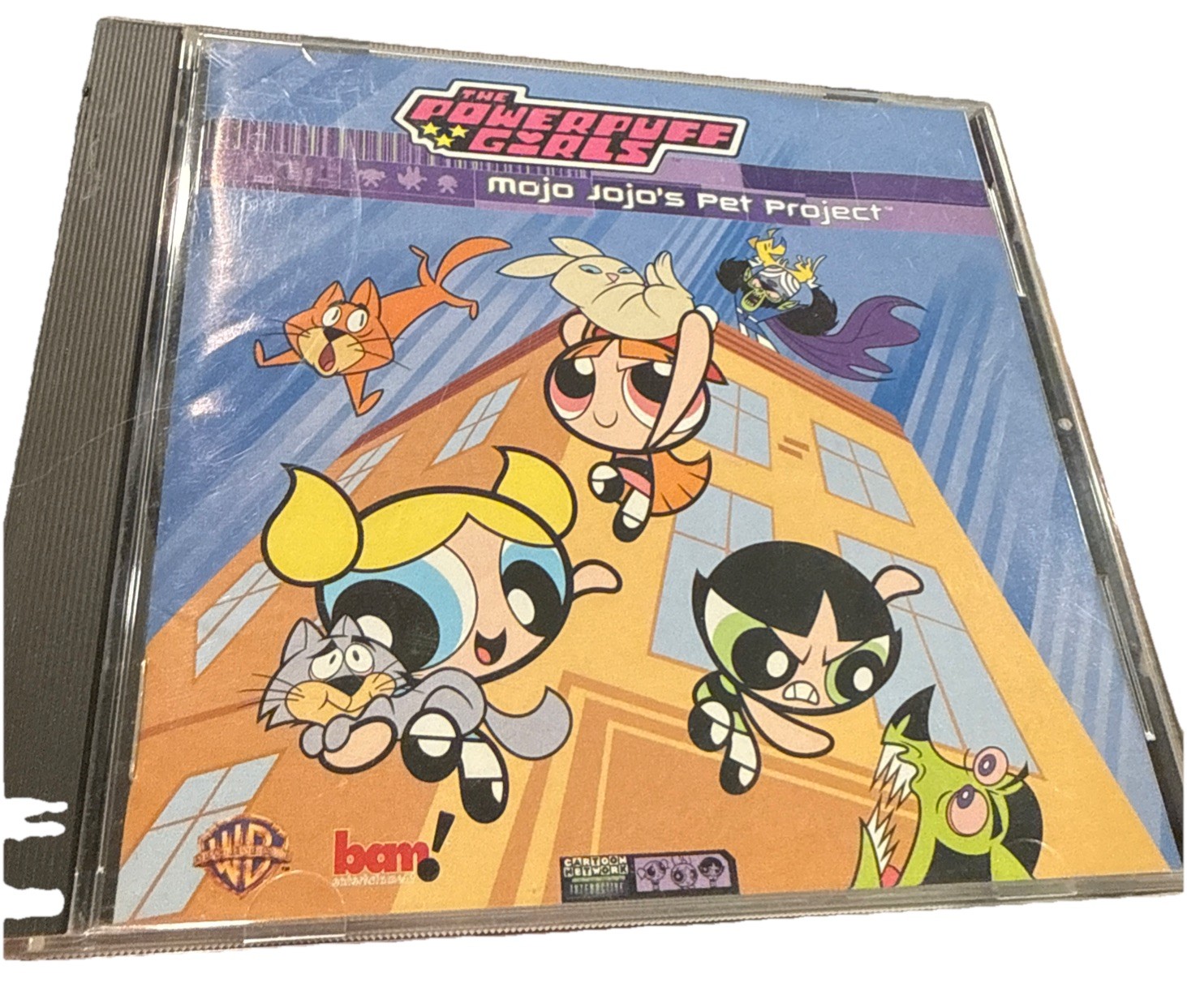 Vintage 2001 – The Powerpuff Girls Game Mojo’s Pet Project For PC On CD Rom