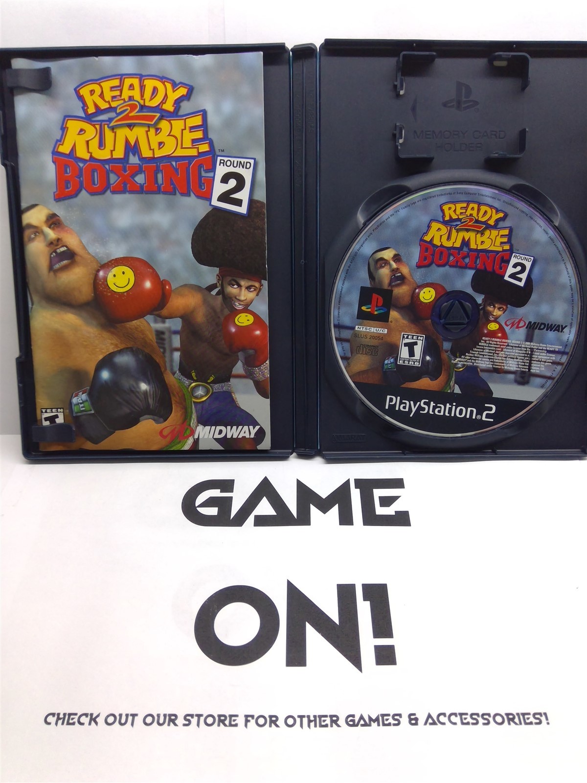 Ready 2 Rumble Boxing: Round 2 (PlayStation 2) Complete w/ Manual – Free Ship