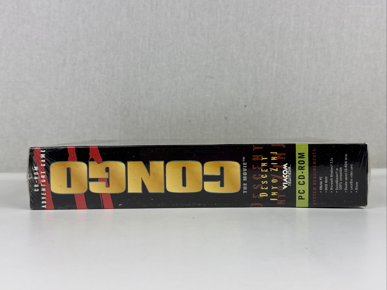 Congo: Descent Into Zinj PC CD-ROM Big Box PC Game Vintage New Sealed