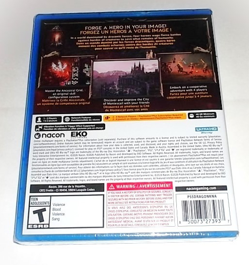 Dragonkin: The Banished PS5 Sony PlayStation 5 Game US Version RARE New UNOPENED
