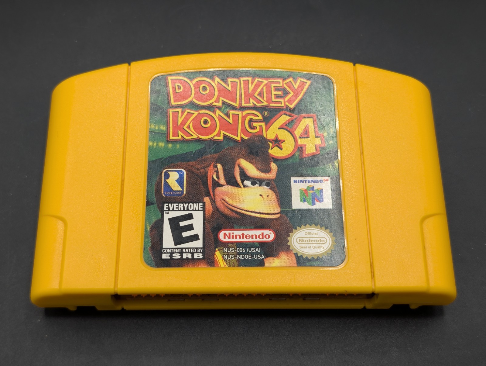 Donkey Kong 64 ( Nintendo 64 N64 ) Near Mint – Authentic – Tested – With Case
