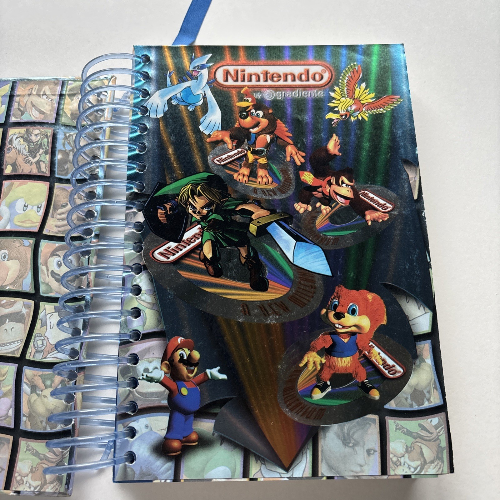 Nintendo A New Millennium 2001 Journal Calendar Gradient Brazil Mario Pokemon