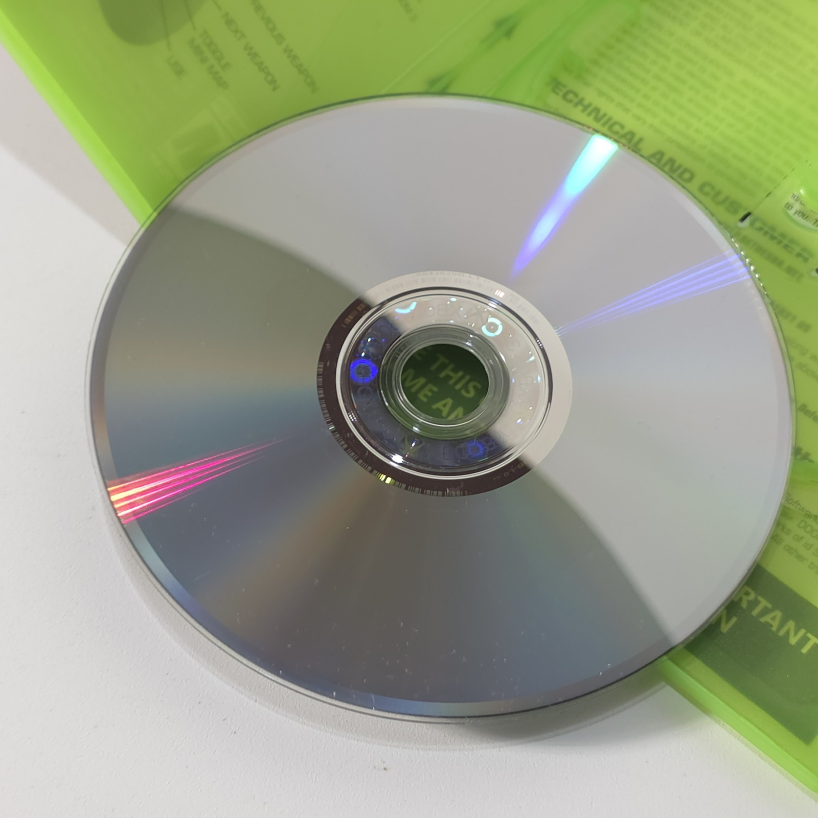 Doom 3 BFG Edition Xbox 360 Xbox One Backward Compatible Case Disc