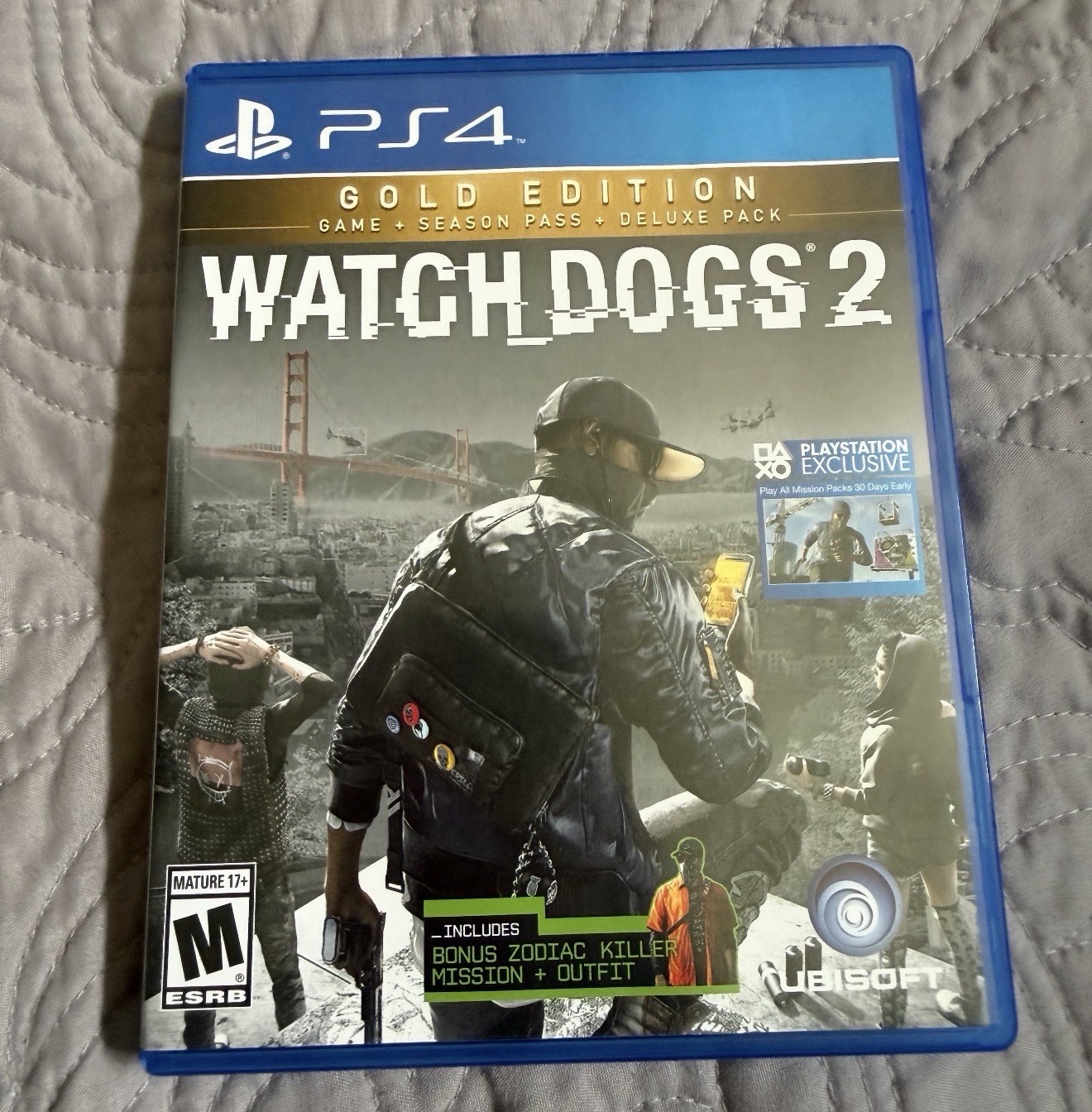 Ubisoft Watch Dogs 2 Gold Edition (PS4) Action & Adventure, M, NTSC-U/C, 2016