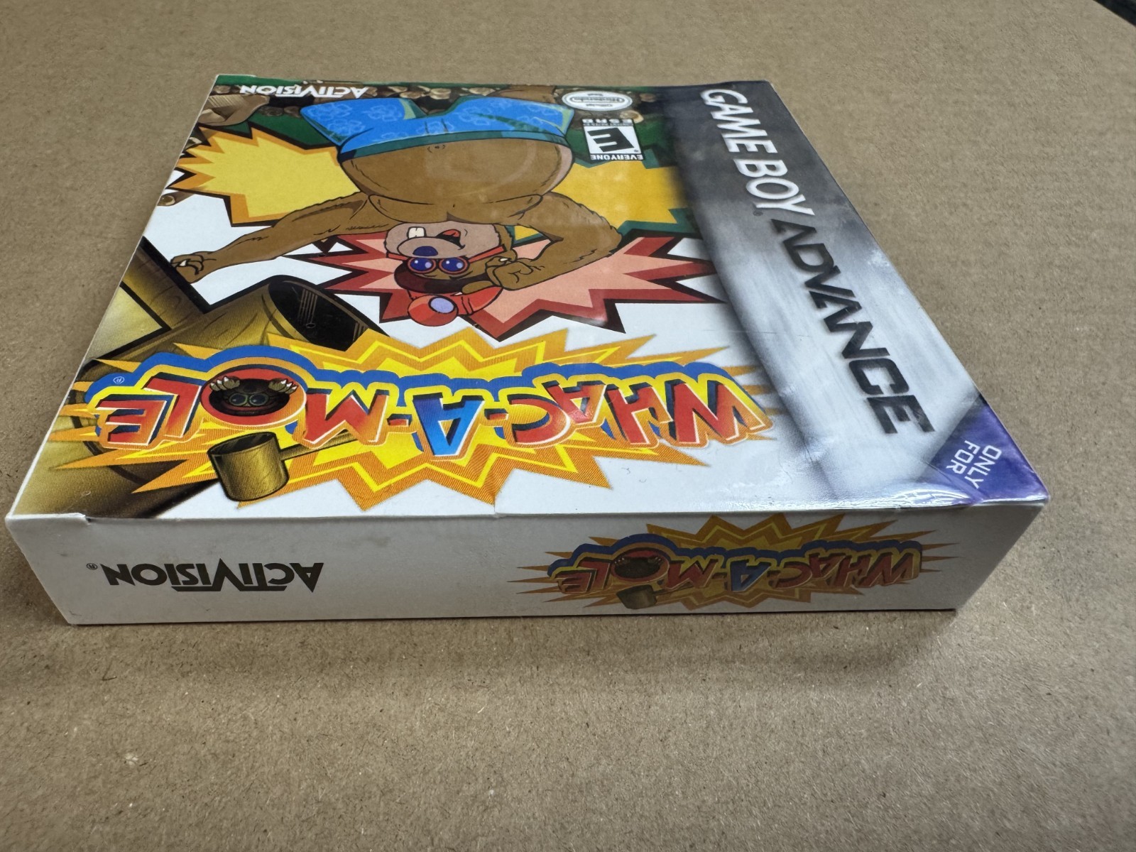 Whac-A-Mole Nintendo Game Boy Advance GBA New Factory Sealed