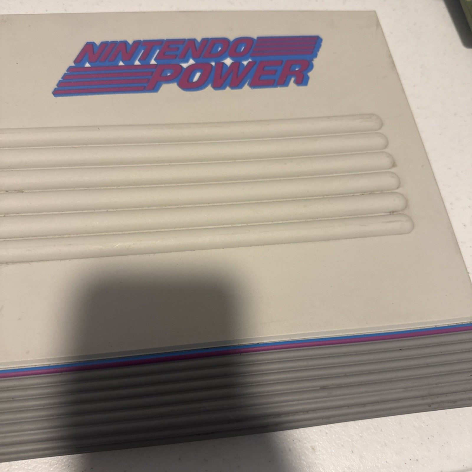 Rare Stuffit Nintendo Power Vintage Plastic 3 Ring Binder
