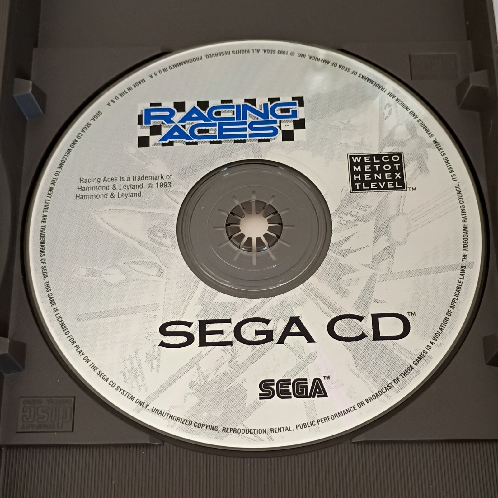 SEGA Racing Aces (Sega CD) 1993 NTSC-U/C (US/Canada) GA Rated