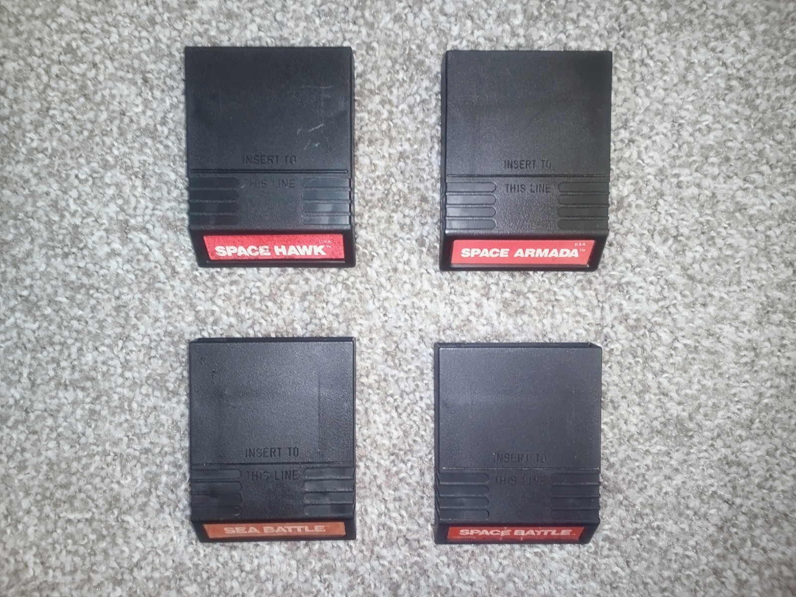 Intellivision Games Lot of 40 Different Titles All Tested and Working See Pics