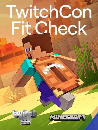 Minecraft crafters cape TWITCHCON EU2026 CODE ONLY