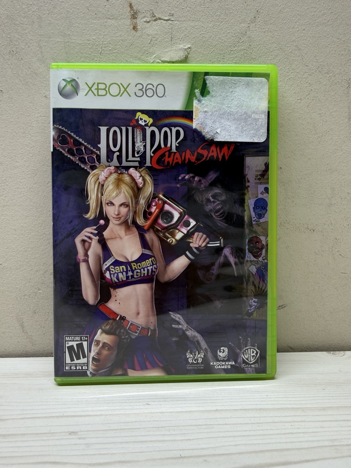 Lollipop Chainsaw (Microsoft Xbox 360, 2012) – CIB Complete