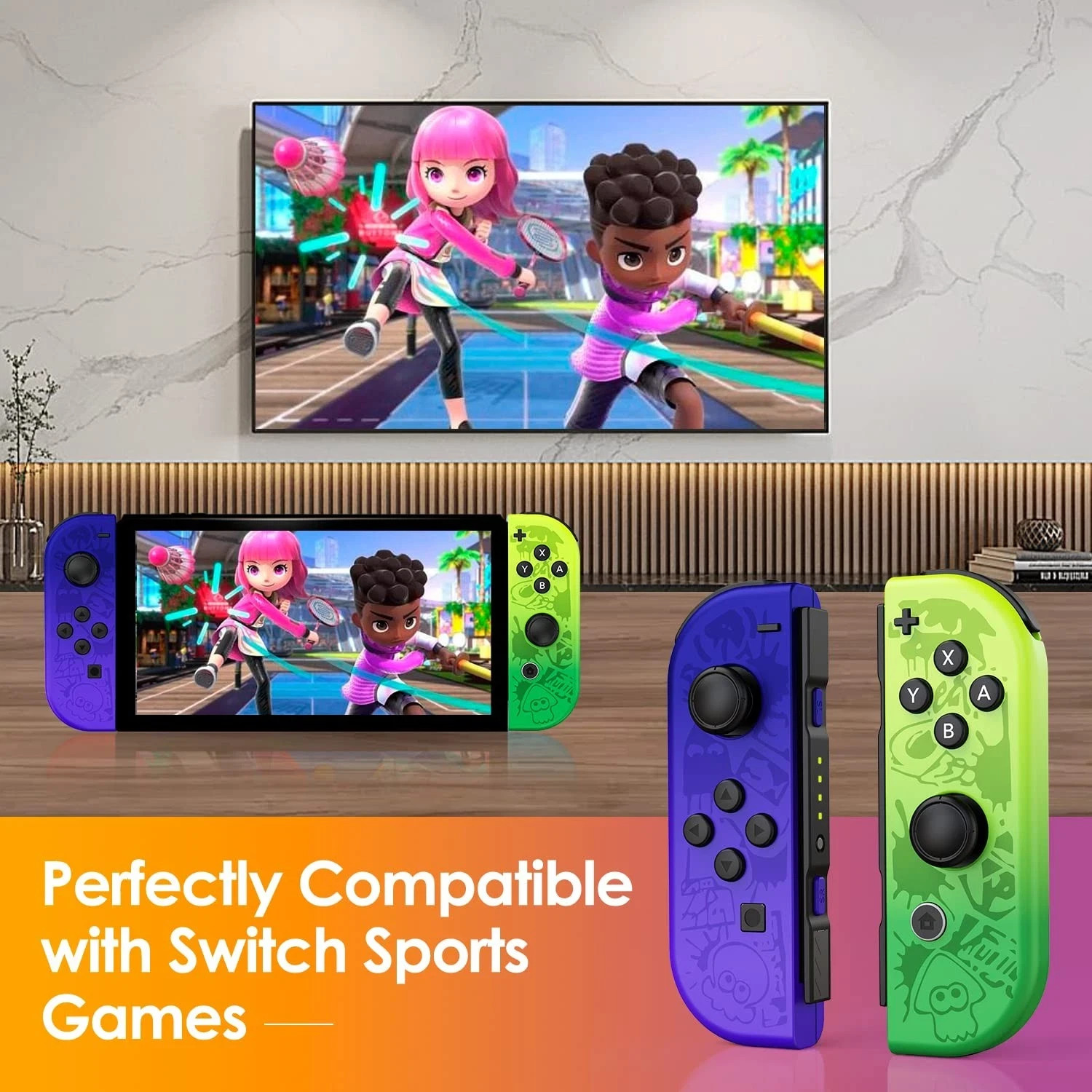 Wireless Gamepad Left & Right Game Controller For Nintendo Switch Joy-Con1-Pair