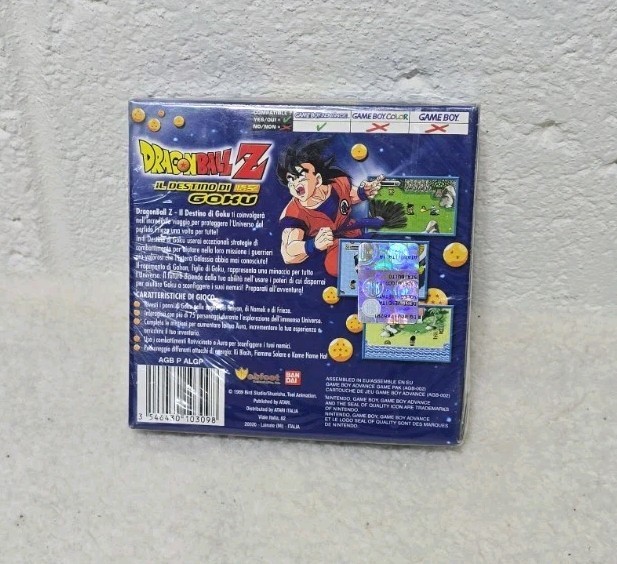 Dragonball Z Legacy of Goku Nintendo GAMEBOY ADVANCE Sealed Italy RELEASE (S3B)