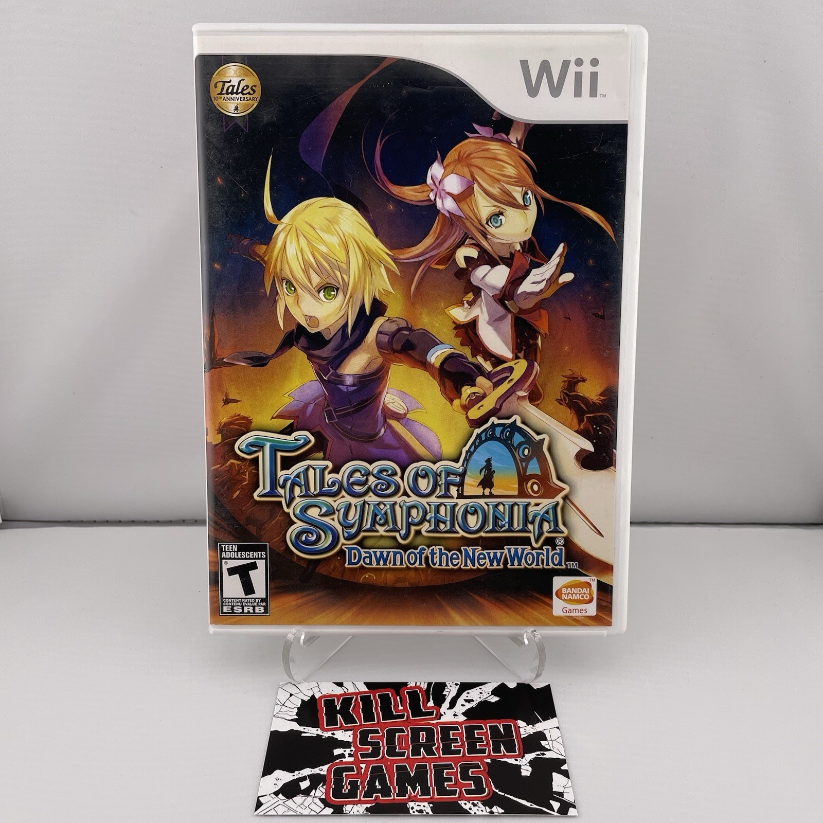 Tales of Symphonia: Dawn of the New World Nintendo Wii Disc + Case