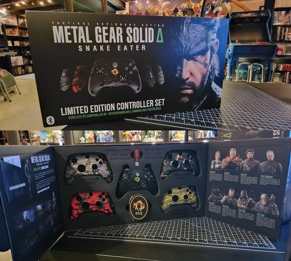Xbox Metal Gear Solid Δ Snake Eater Wireless Controller Set Faceplates