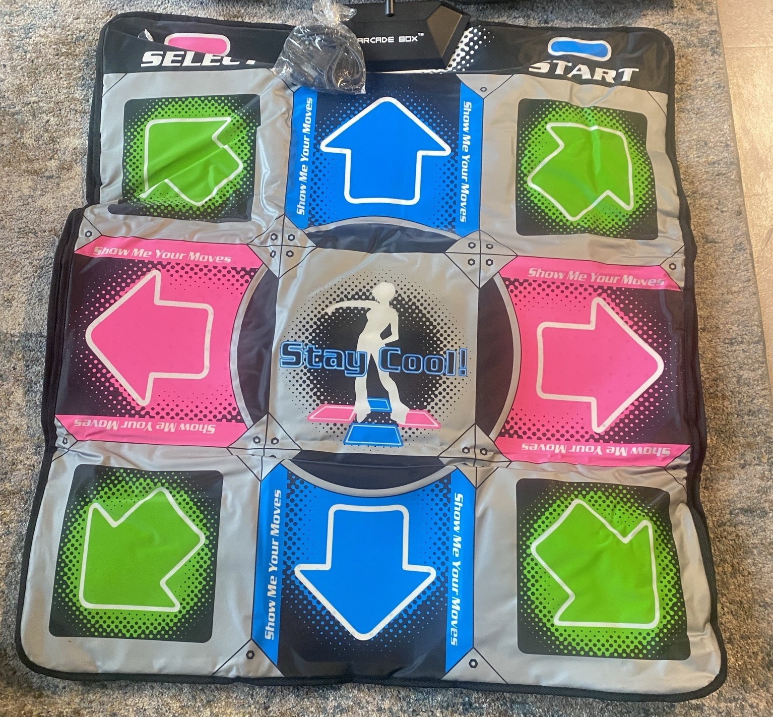 Playstation 2 1 inch foam DDR Dance Pad Mat for Playstation 1 V2 + FOAM INSERT