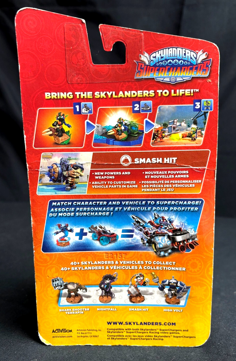 Skylanders: Super Chargers: Smash Hit: Earth Terre New Sealed