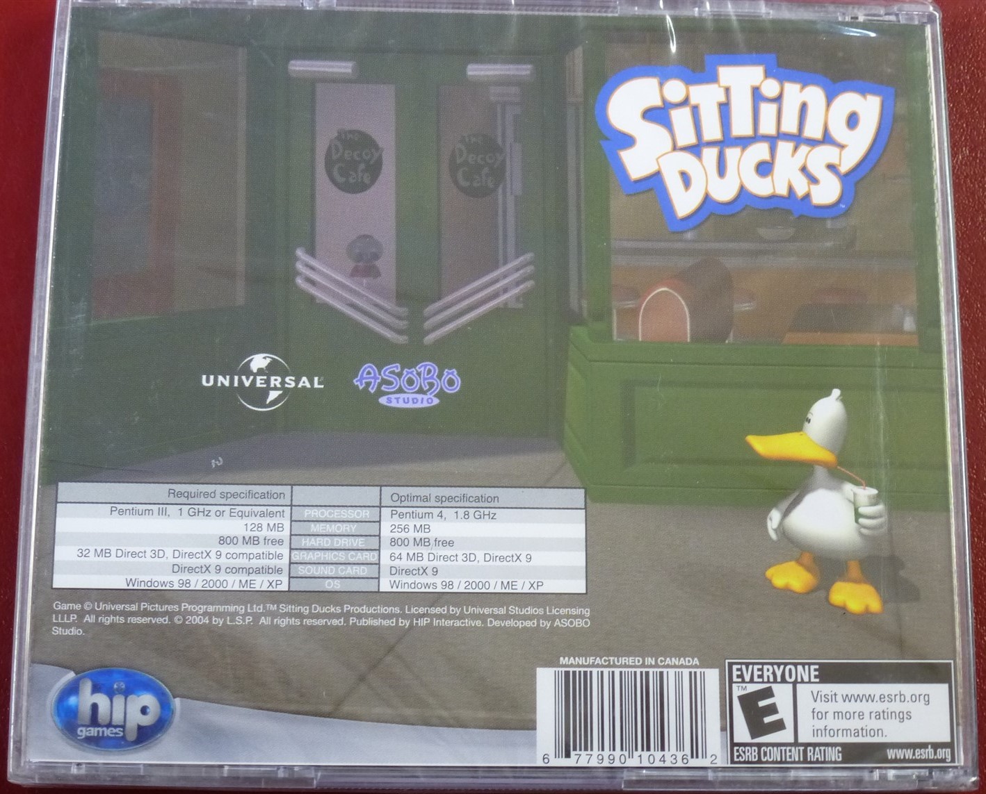 Video Game PC Sitting Ducks NEW SEALED Jewel