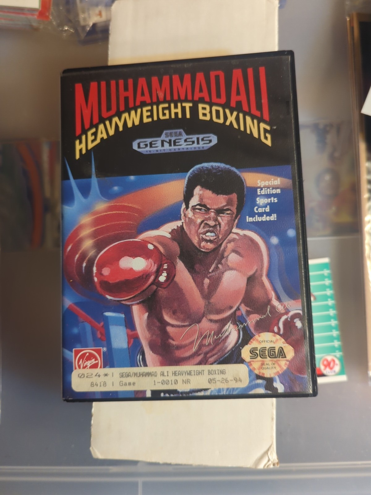 Muhammad Ali Heavyweight Boxing (Sega Genesis, 1992) Cib – Tested