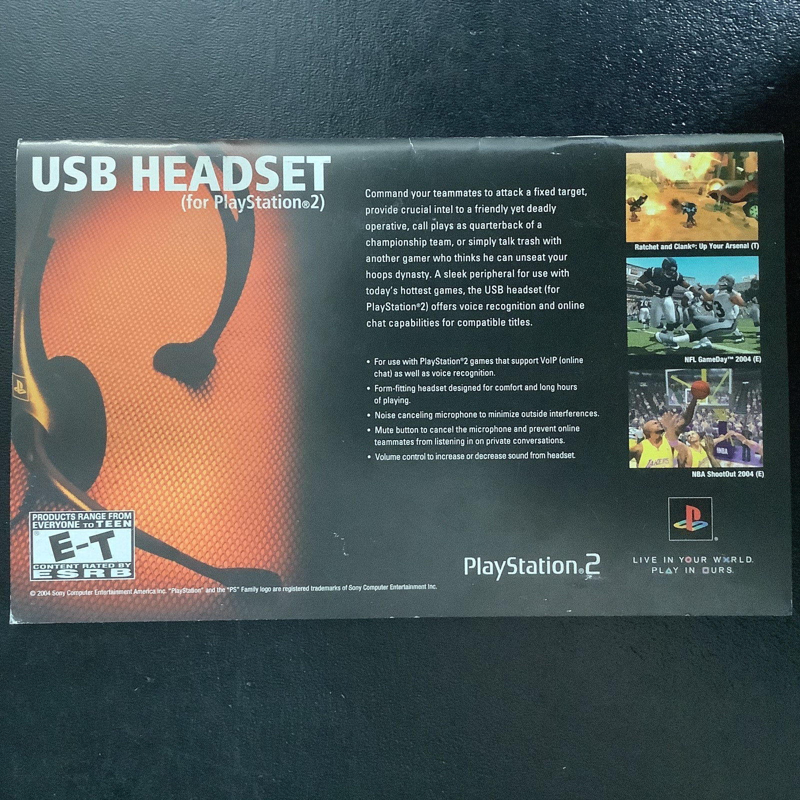 Ratchet & Clank Up Your Arsenal PS2 PlayStation 2 Instruction Manual Only