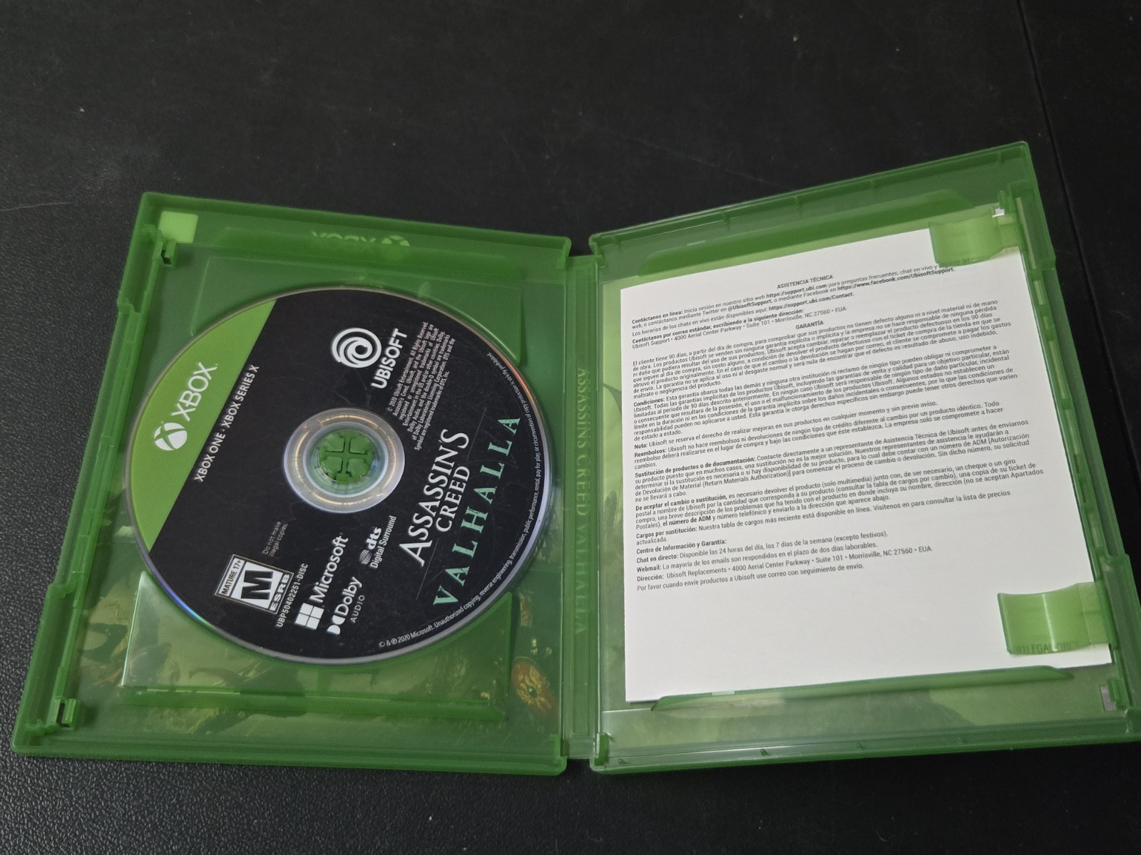 Assassin’s Creed Valhalla Microsoft Xbox One Series X – Untested – Ubisoft