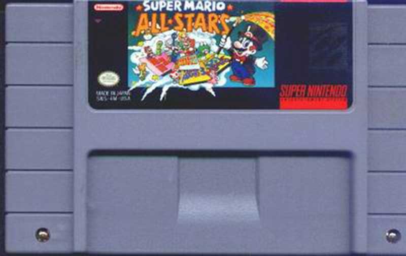 SUPER MARIO ALL-STARS – Authentic Original Super Nintendo Game