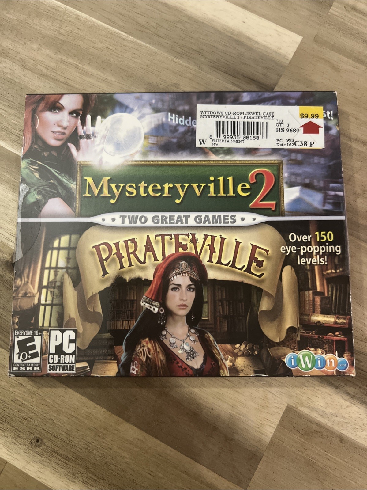 iWin Mysteryville 2 Pirateville PC CD-ROM OS N/A Multicolor Hidden Object Games