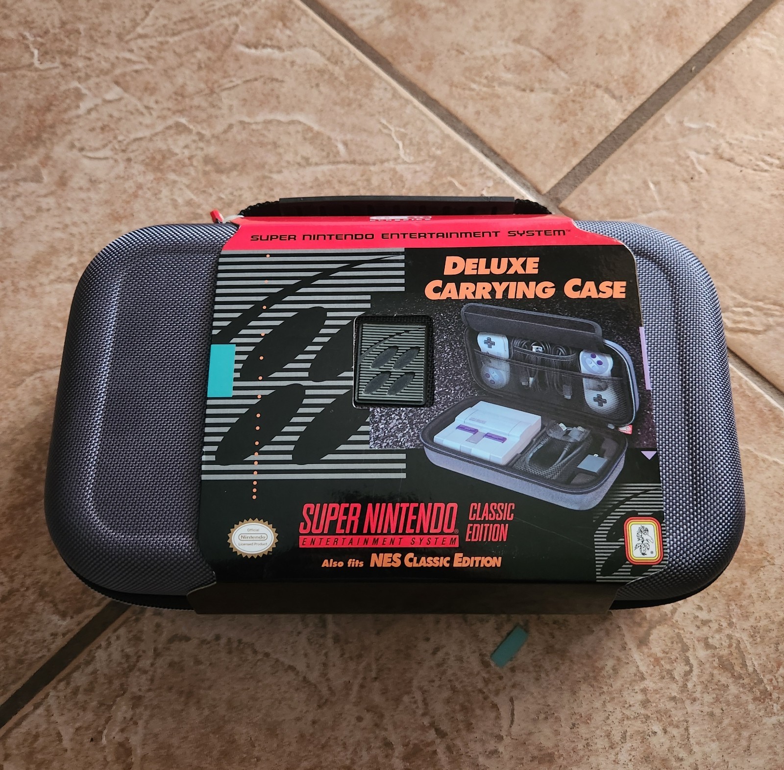 SNES / NES Classic Mini Edition Deluxe Carrying Case Super Nintendo – New