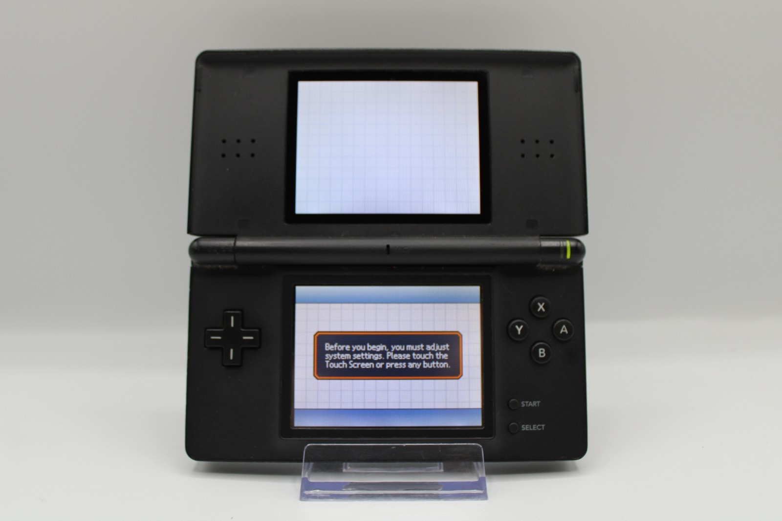 Nintendo DS Lite Glossy Black Refurbished Handheld System – *1 Year Warranty*