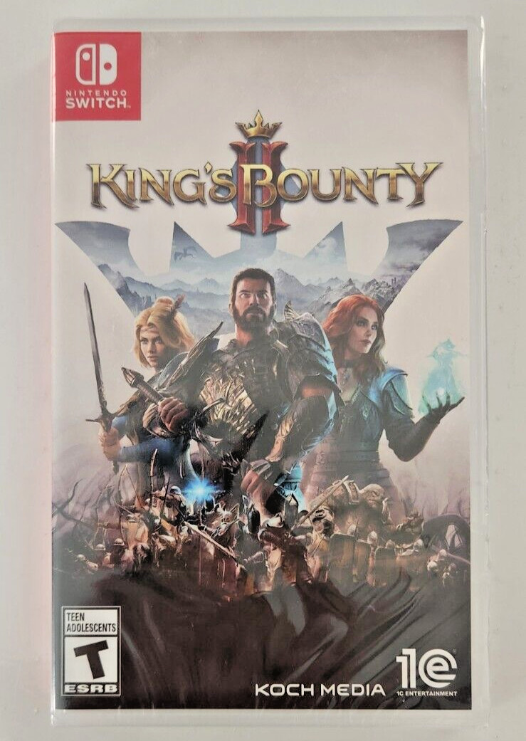 Kings Bounty II Switch Brand New Game (2021 Adventure Turn-Based Tactical RPG)