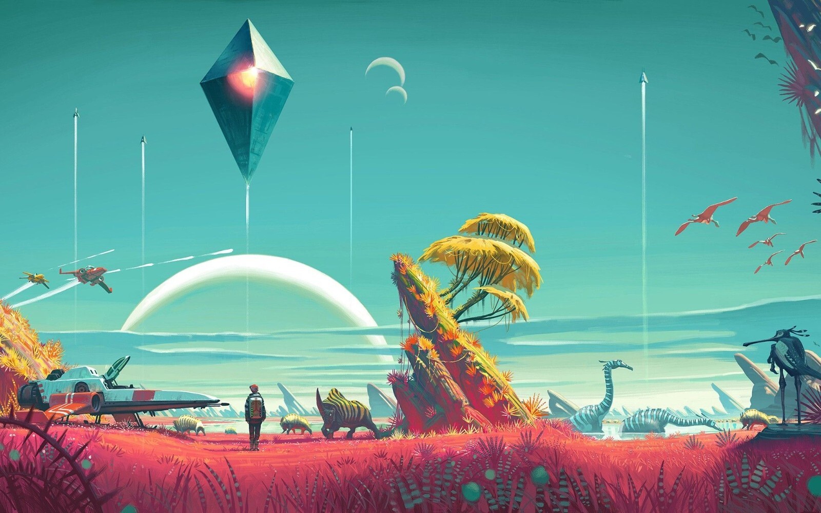 No Man’s Sky Traveller Pin – Limited from Explorers Collectors Edition – Mans