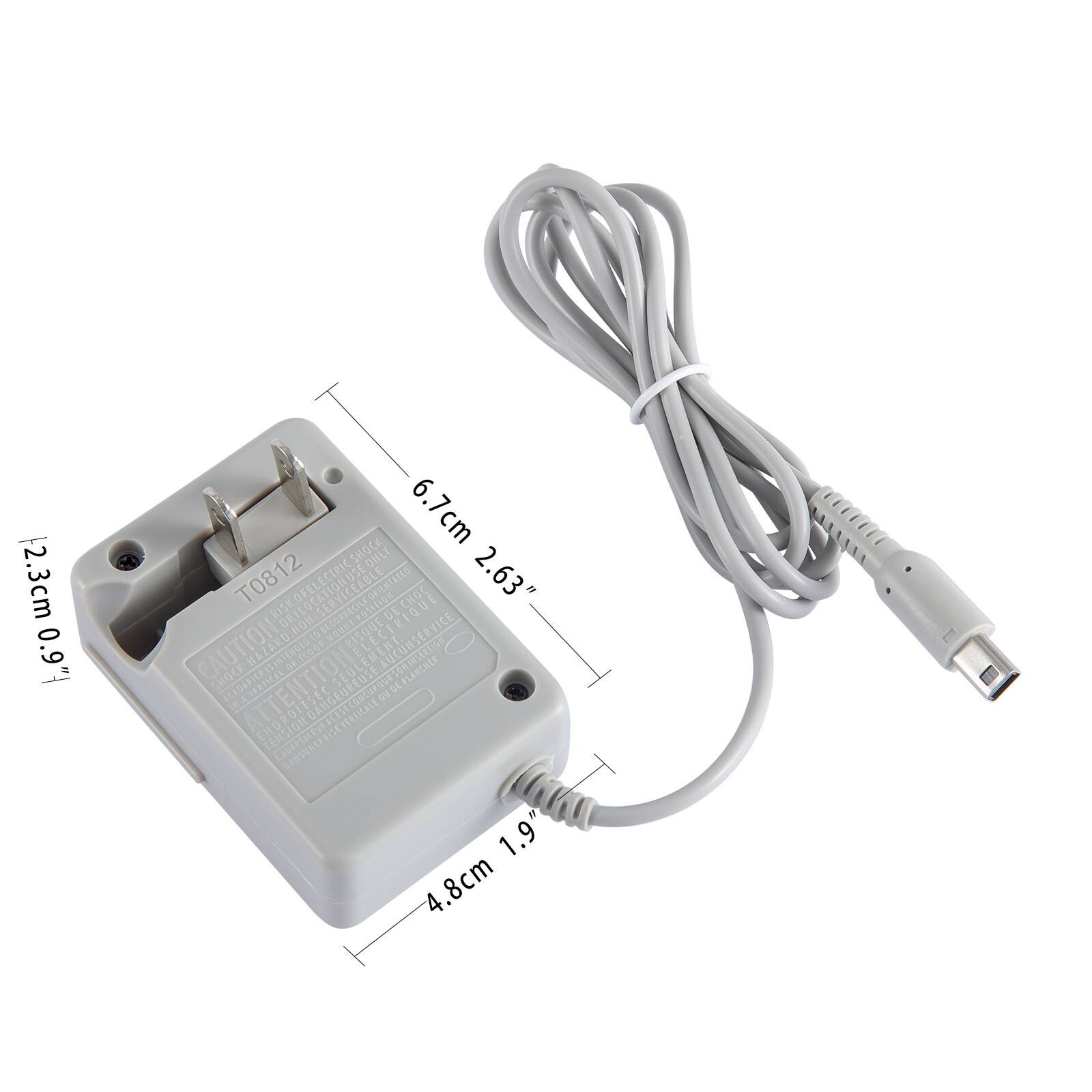 LOT AC Adapter Home Wall Charger Cable For Nintendo 3DSLL/NDSI/NDSILL System