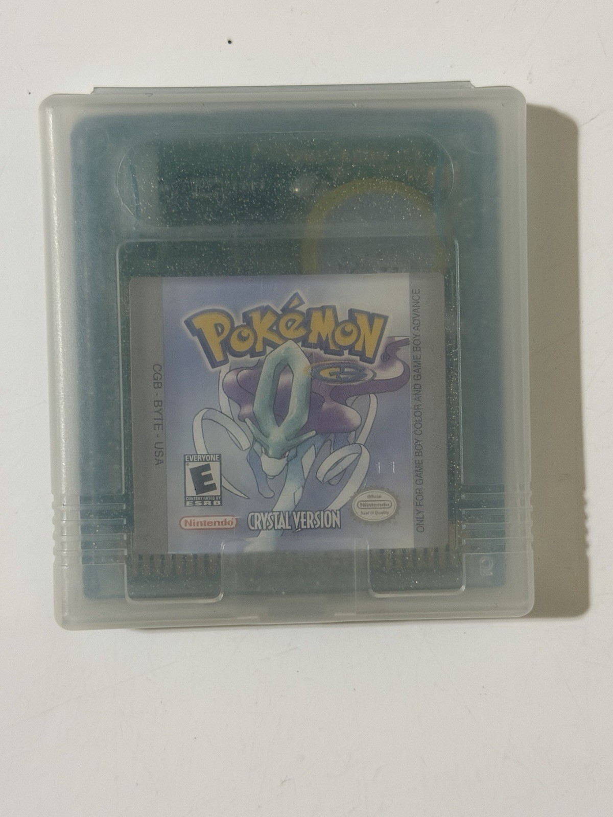 Pokemon Crystal Version (Game Boy Color) Authentic With Case Tested Works