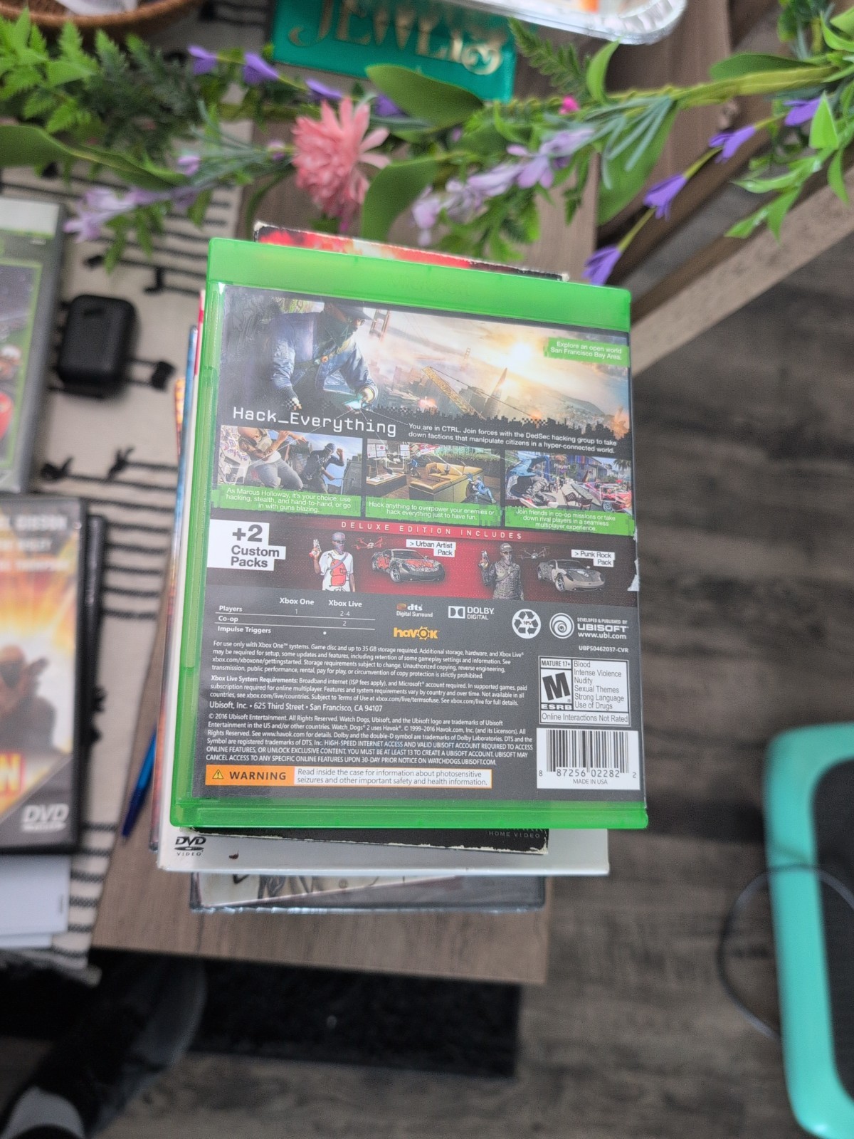 Crash Team Racing Human Fall Flat + Watch Dogs 2 Xbox One Buyer Gets Both