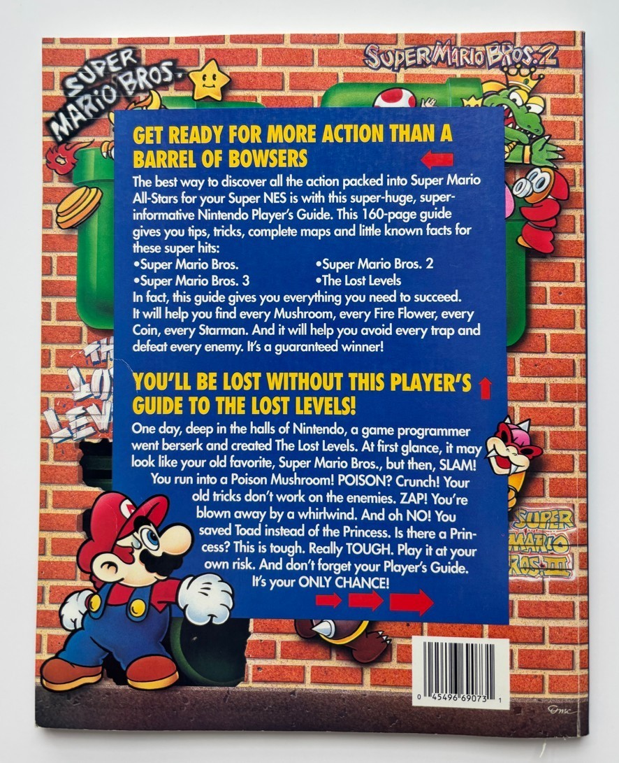Super Mario All Stars Nintendo Players Guide