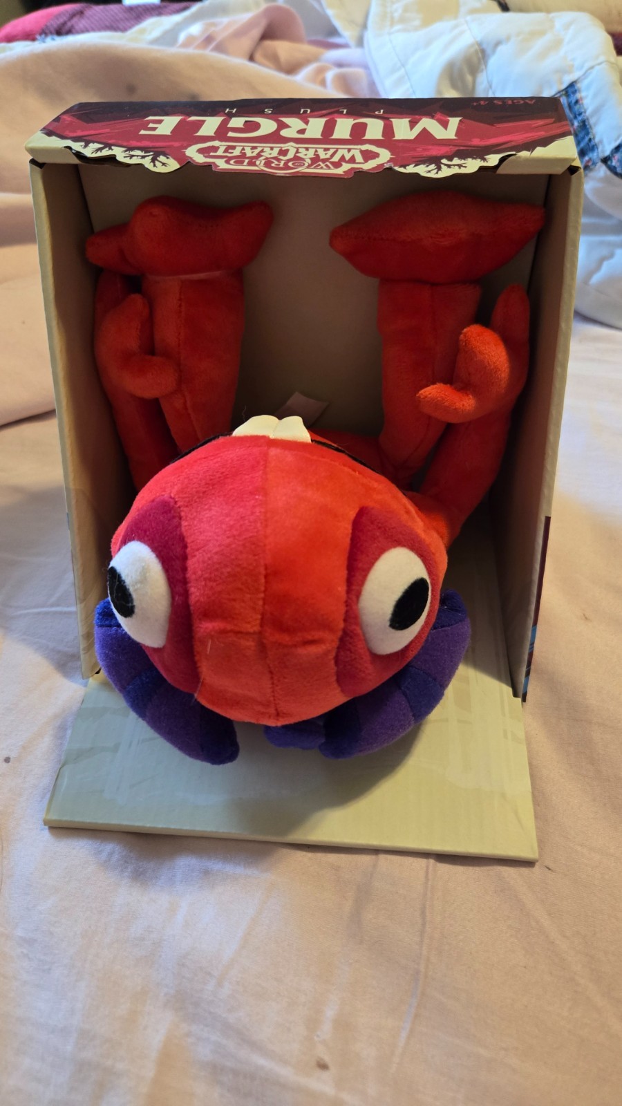 Blizzard 2019 Murgle Purple Red Plush World of Warcraft WoW W/box