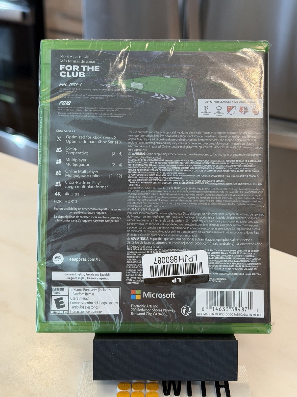 EA Sports FC 25 Box Series X Xbox One New Fast Free Shipping SEALED