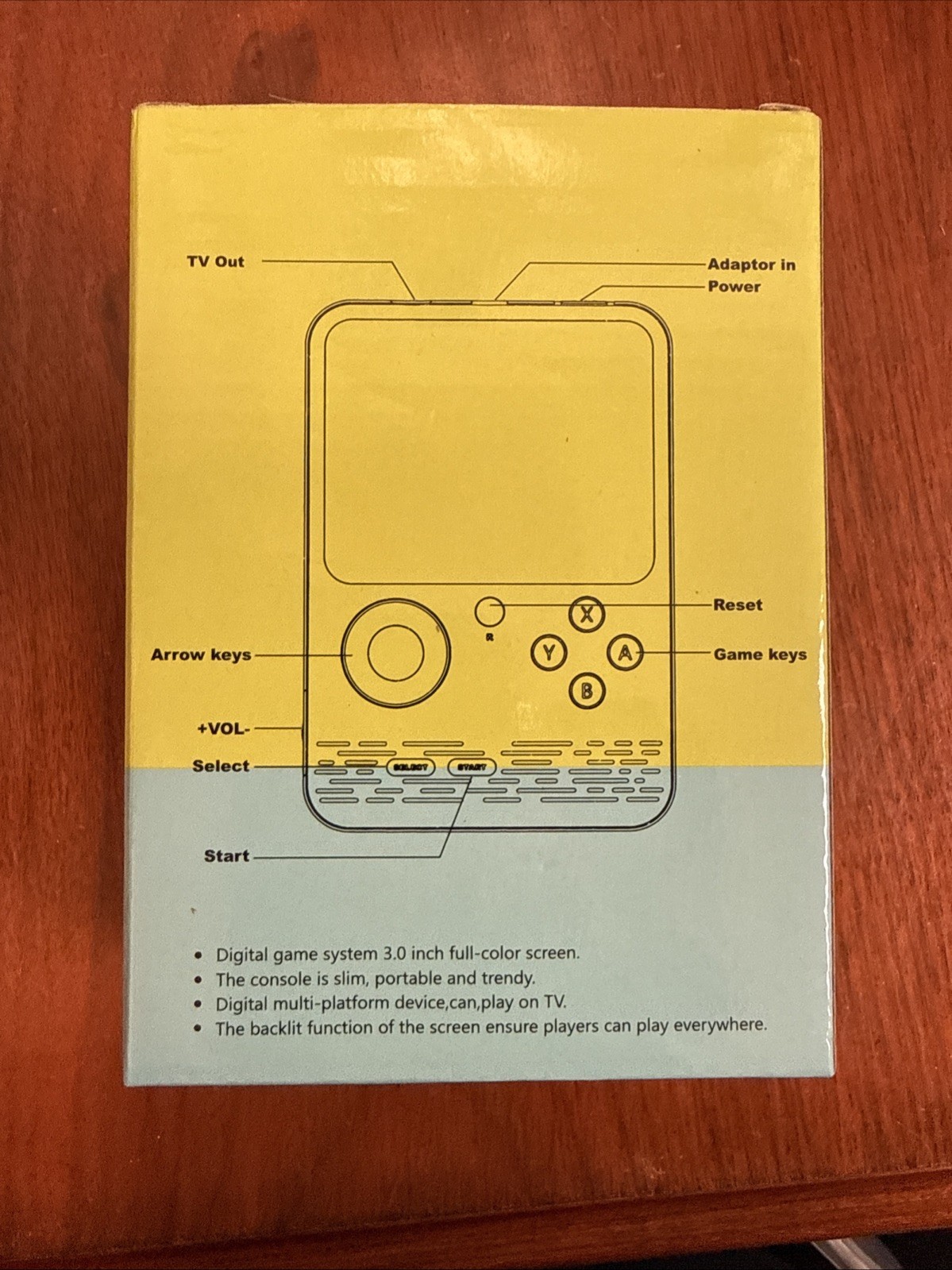 G5 Handheld Game Box Game Player 3″ Screen TV Connect Capable New Sealed