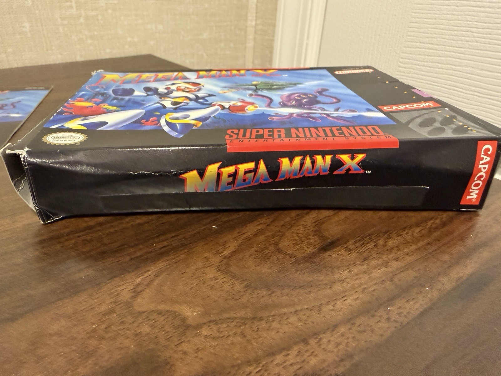 Mega Man X (Super Nintendo SNES, 1994) Complete CIB Manual Clean Tested
