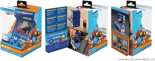 My Arcade DGUNL-7011 Mega Man Pico Player Portable Retro Arcade (6 GAMES IN 1) [