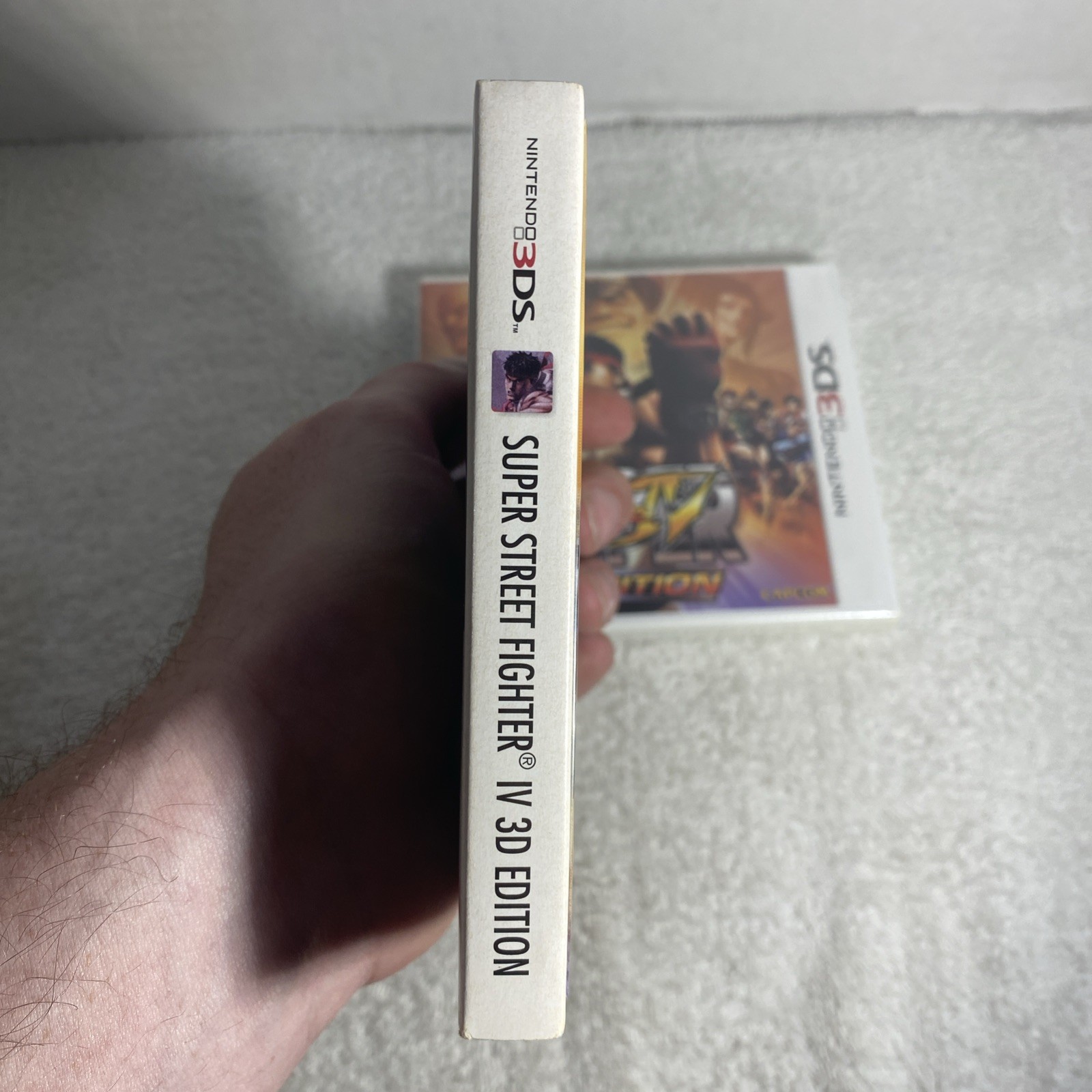 Super Street Fighter IV 3D Edition Nintendo 3DS Lenticular Slipcover New Sealed