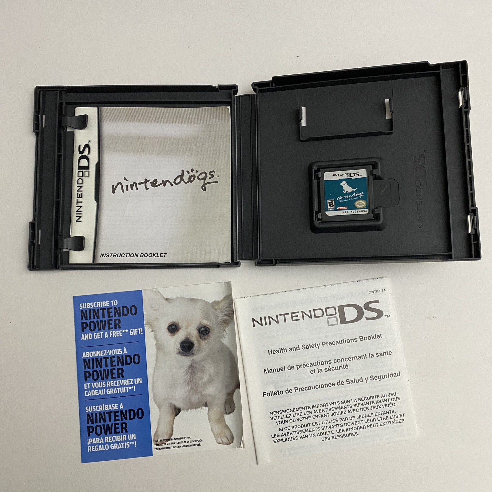 Nintendogs: Chihuahua & Friends (Nintendo DS, 2005) CIB Complete