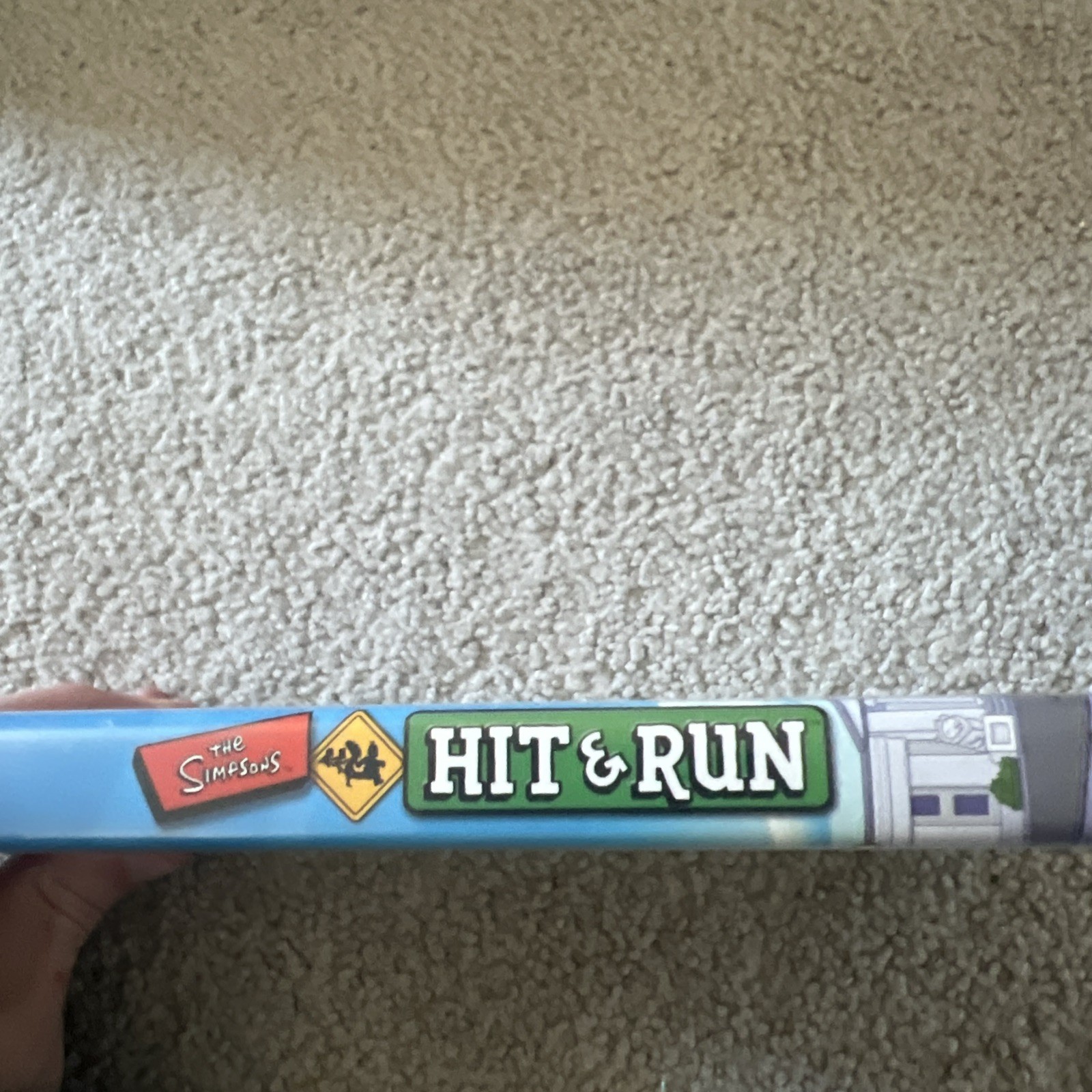 The Simpsons: Hit & Run (Microsoft Xbox, 2003) Case & Cover Art Only – No Game