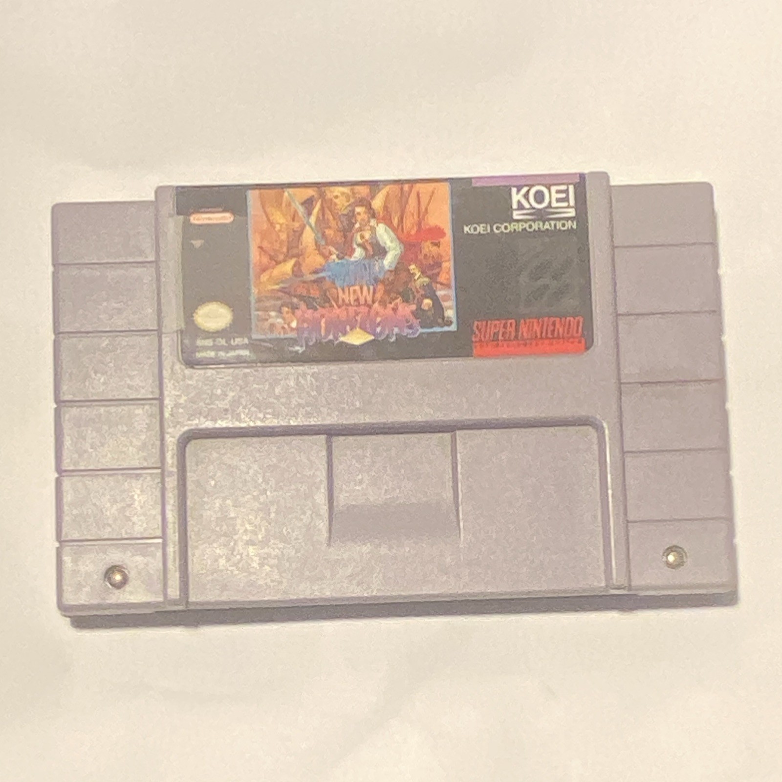 KOEI New Horizons for Super Nintendo SNES Game Cartridge NTSC-U/C (US/CA)