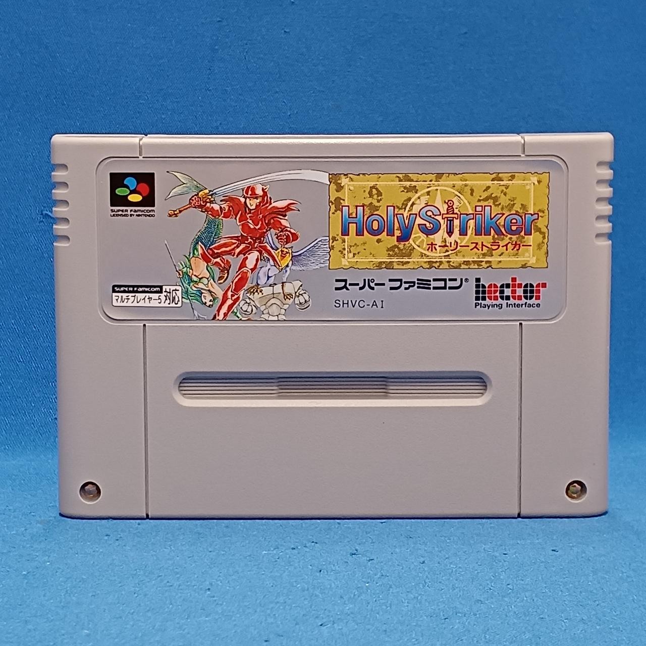 HECT Holy Striker Super Famicom Game Pinball Action Used